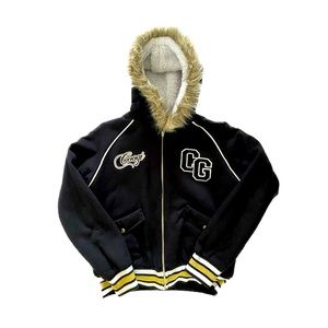 Y2k Coogi Couture Zip Hoodie Vintage